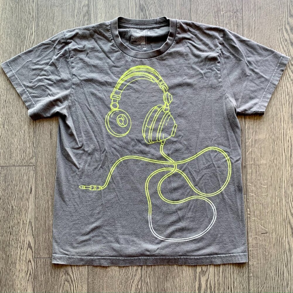 100% Cotton Gray Old Navy T-Shirt - Picture 1 of 3